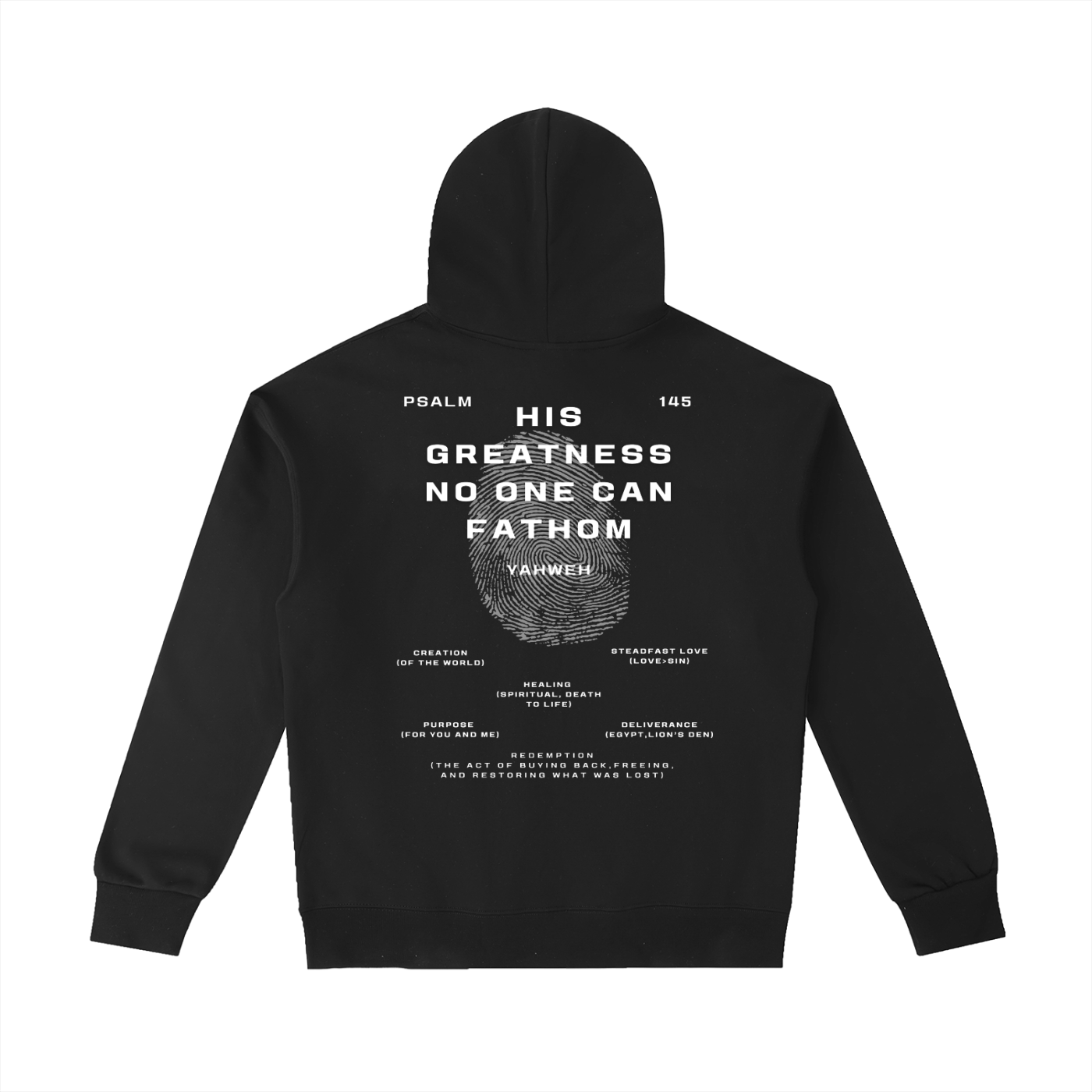His Greatness Hoodie