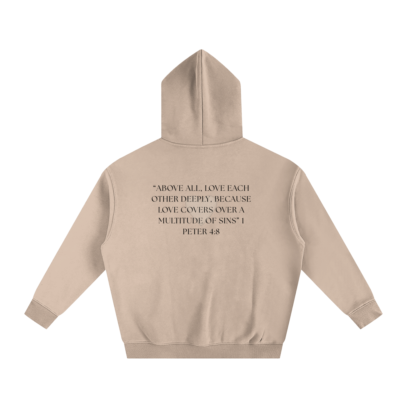 Oversize Fleeced Edify Hoodie