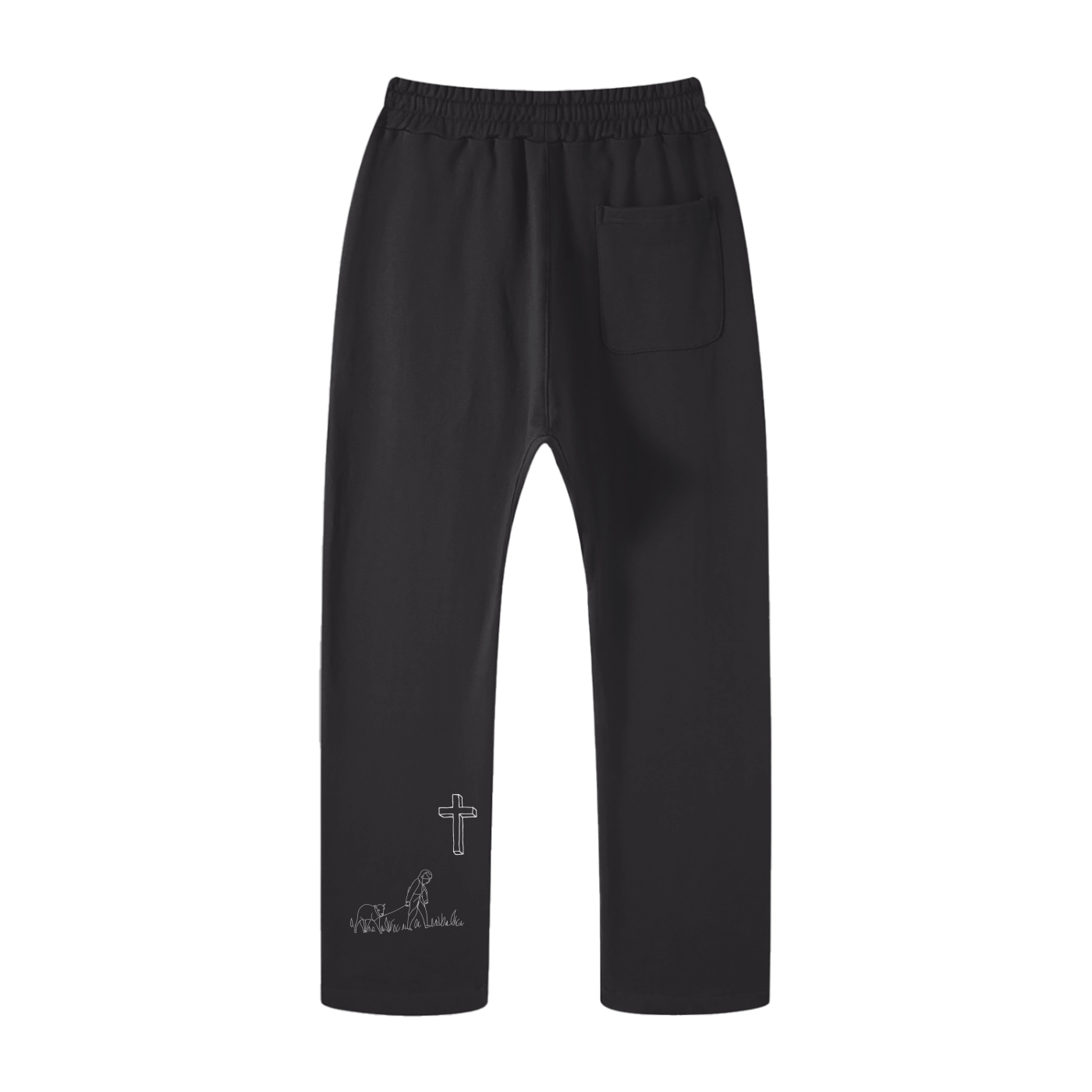 Casual Straight Leg Pants