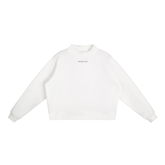 Psalm 139 Mock-Neck Crew Sweatshirt