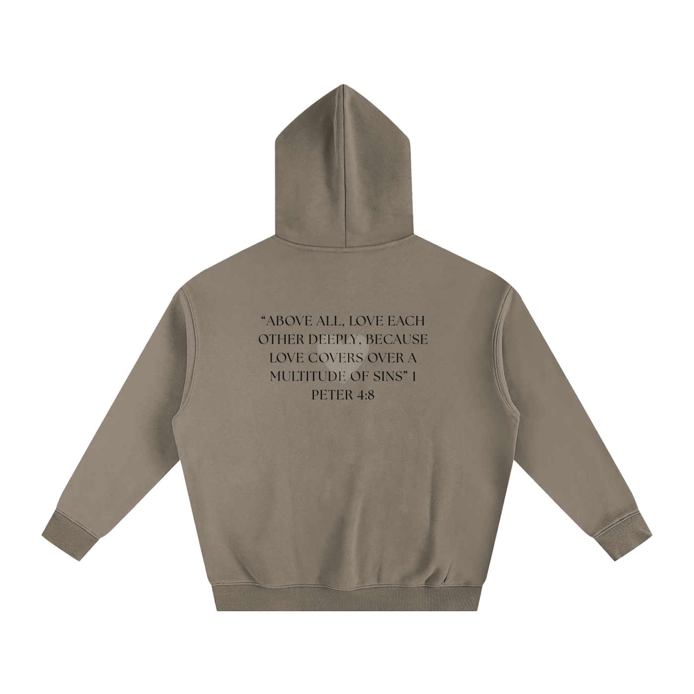 Oversize Fleeced Edify Hoodie
