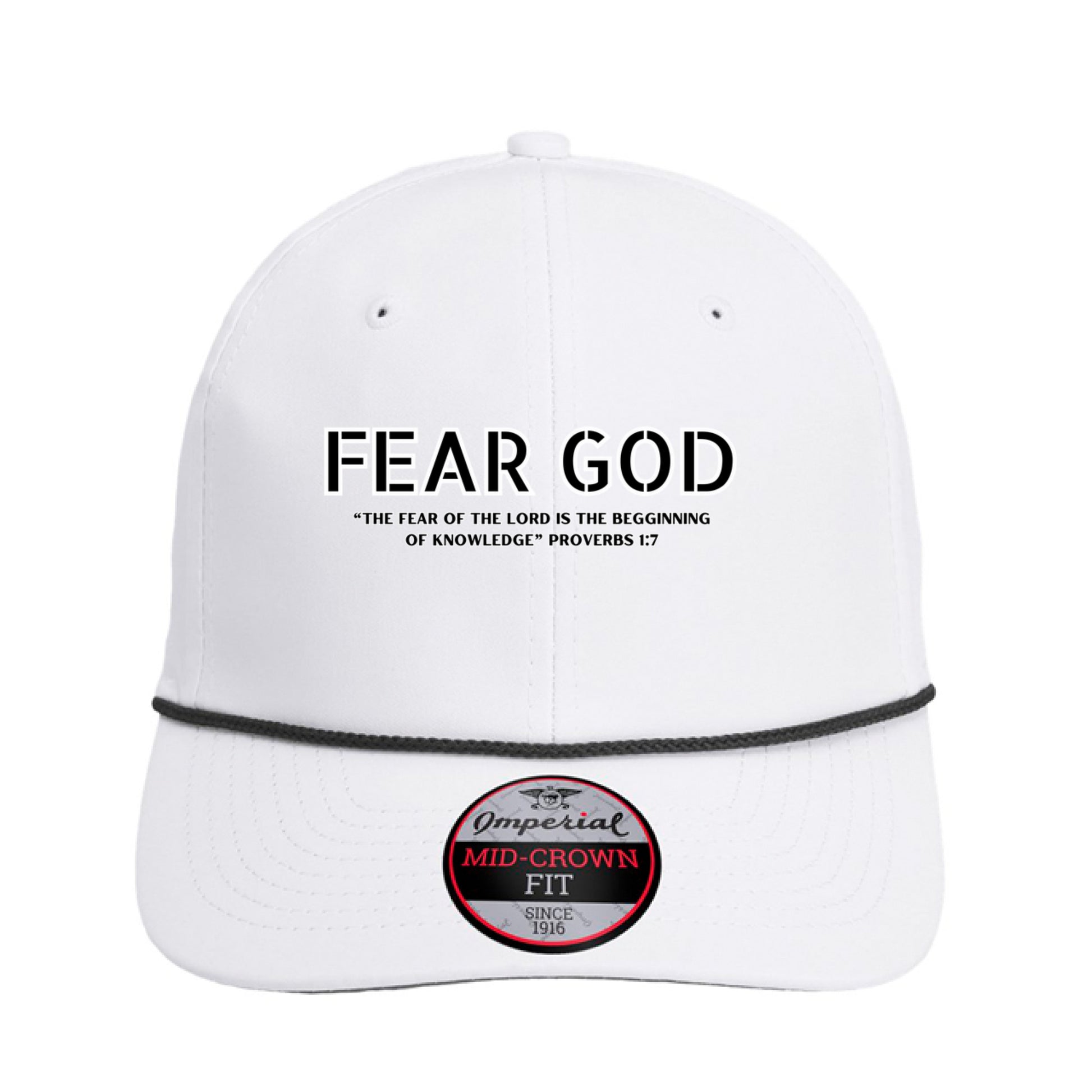 White/ Black - FRONT